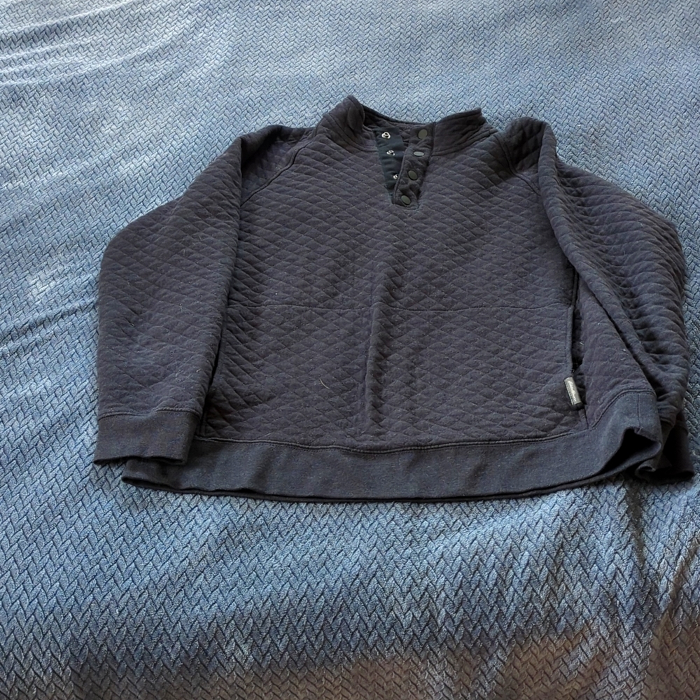Eddie Bauer mock neck pull over sweater